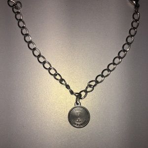 Sterling Silver First Communion Charm Bracelet